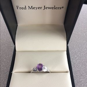 Fred Meyer Jewelers Amethyst Ring